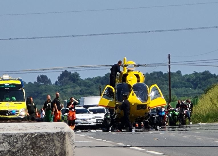 A13 Crash Man Rushed To Hospital With Serious Injuries Echo