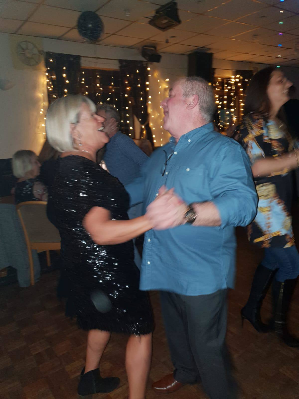 Dancer - Chris dancing with his partner Hazel 