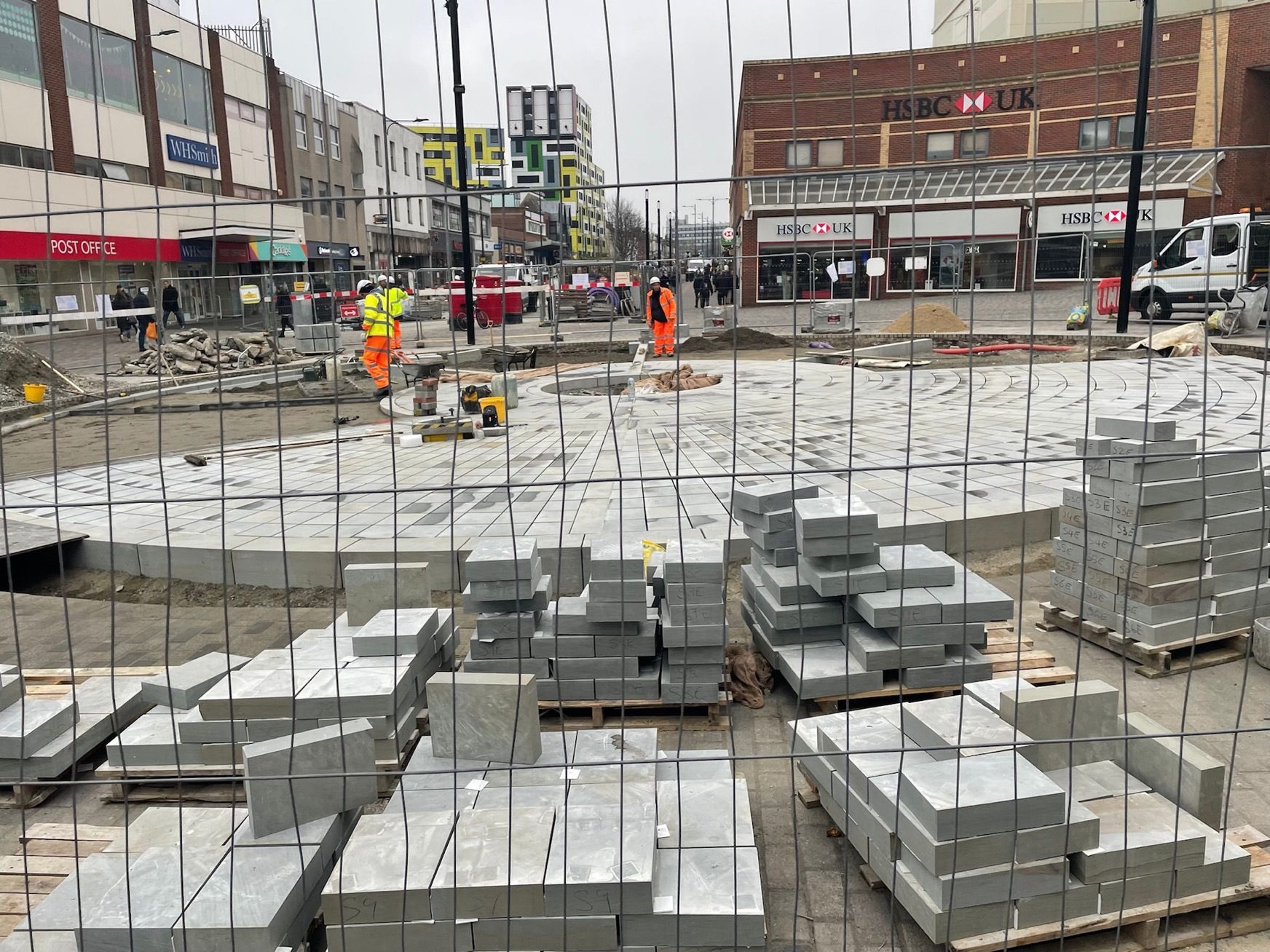 Installing - Wayfinding stone