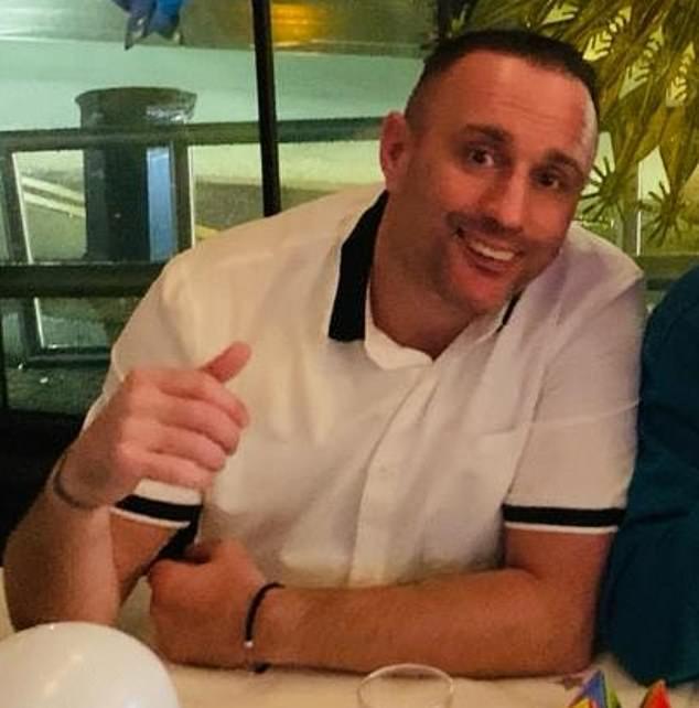 Tragic – father-of-four Aaron Deeley died in January after falling from a hospital window