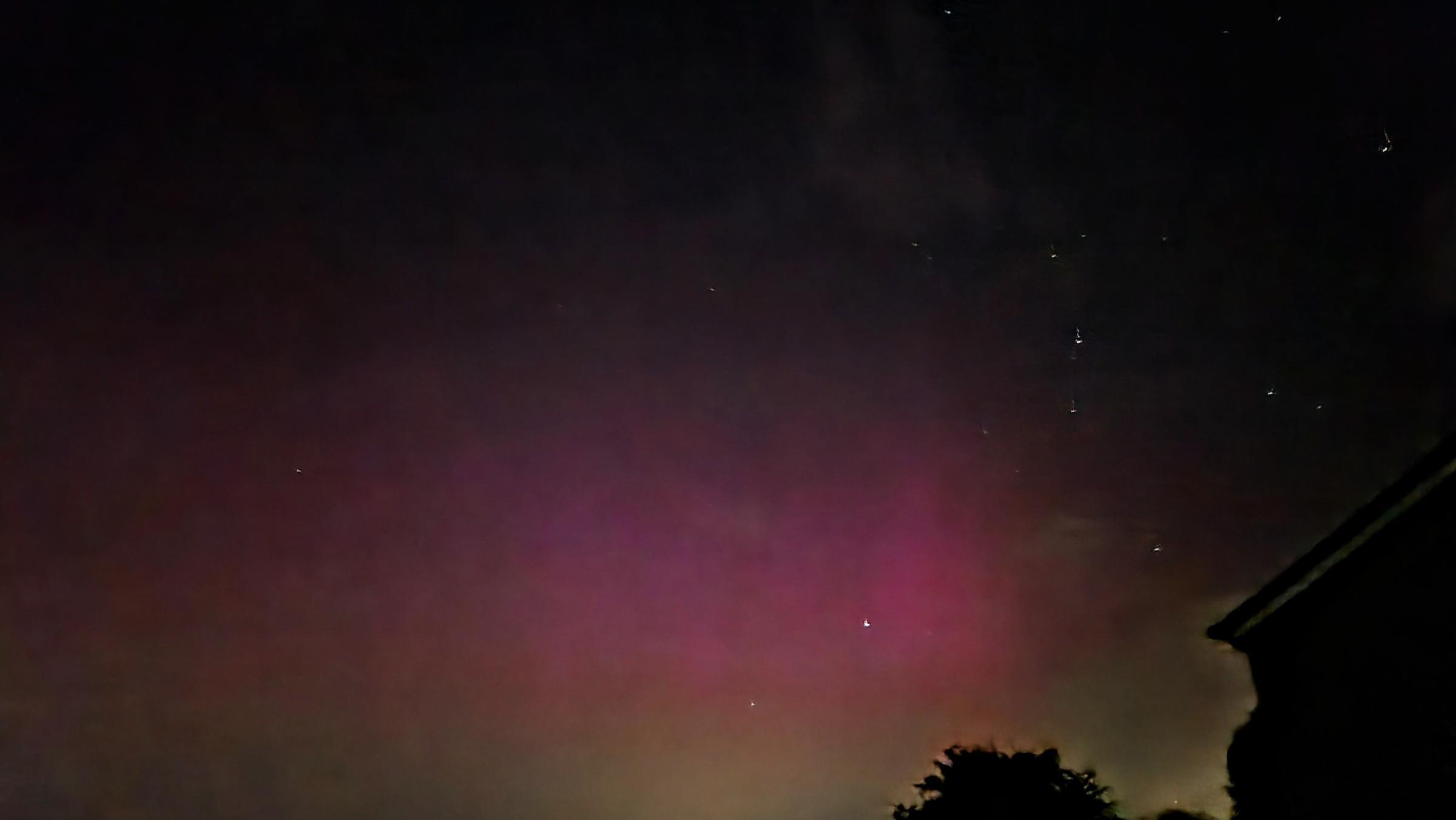 Andrew Steele’s picture of the Northern Lights in Canewdon